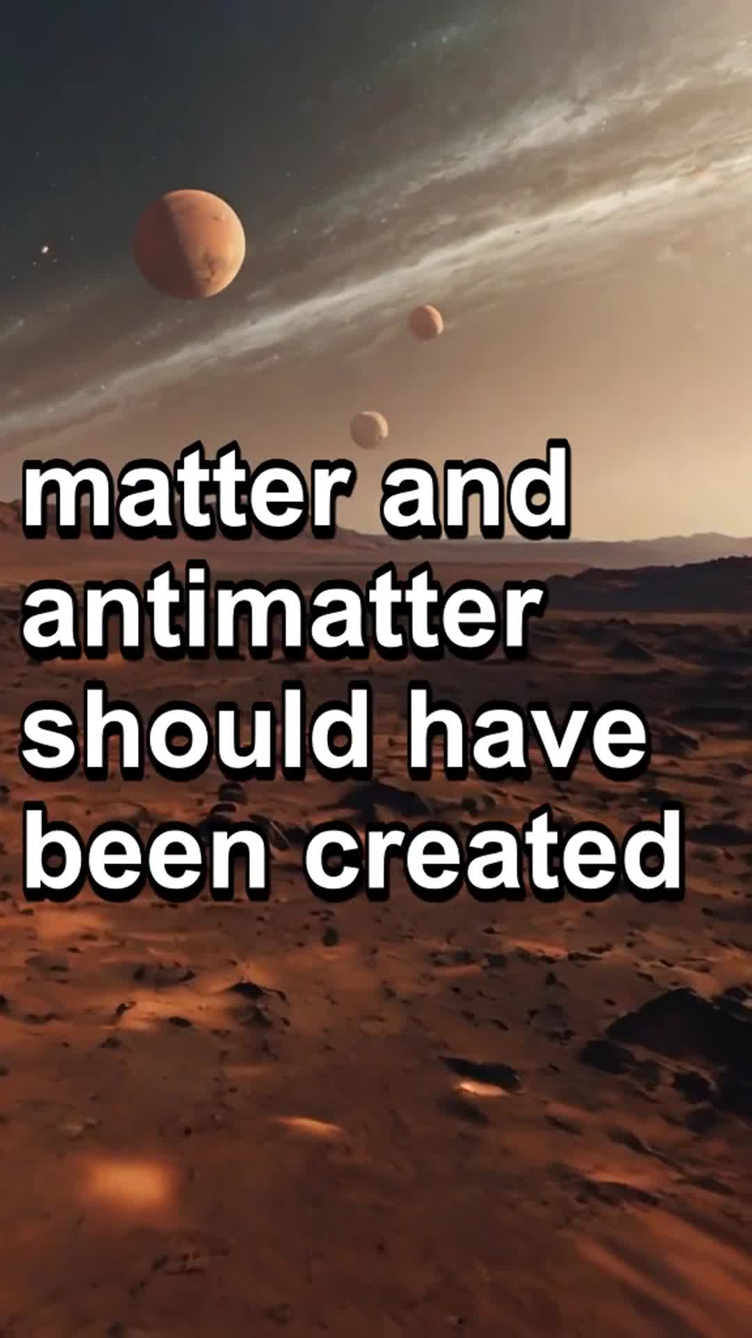 ⁣Unraveling the Mystery: Where is the Universe’s Missing Antimatter?