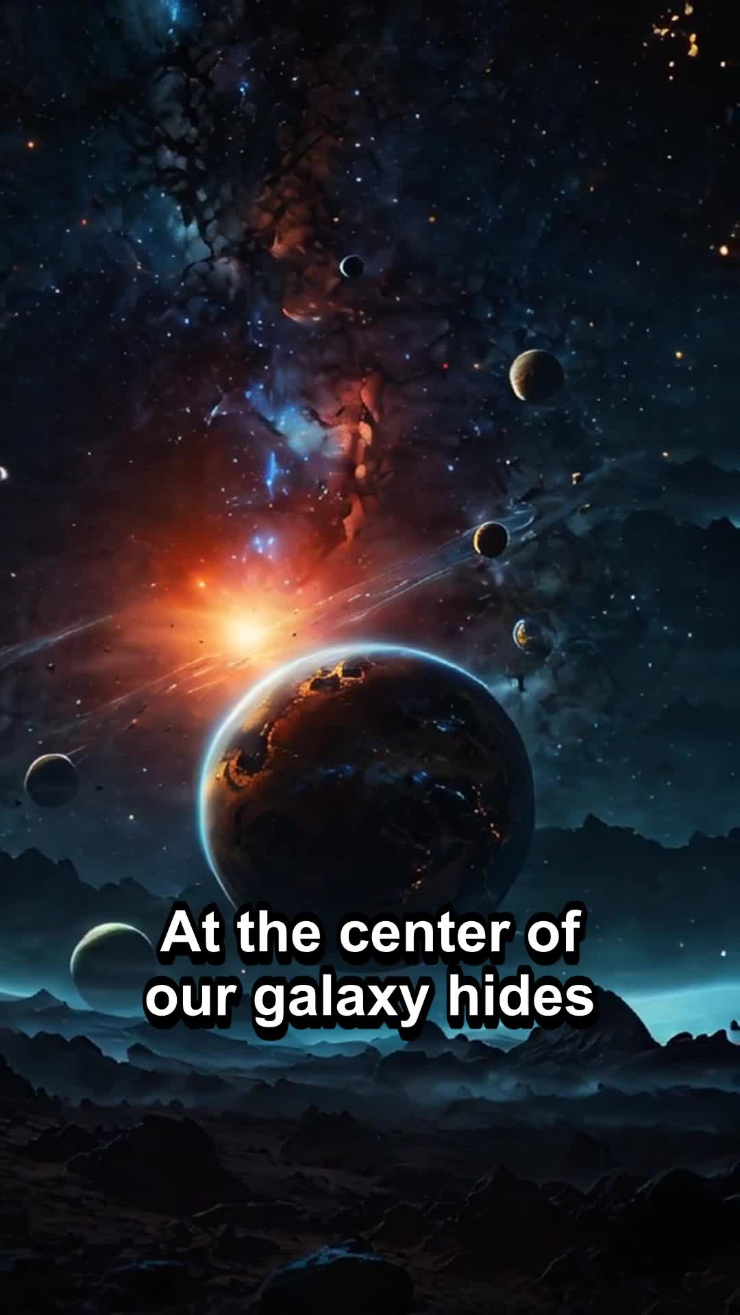Unveiling the Cosmos: A Star's Dance Around the Milky Way's Black Hole