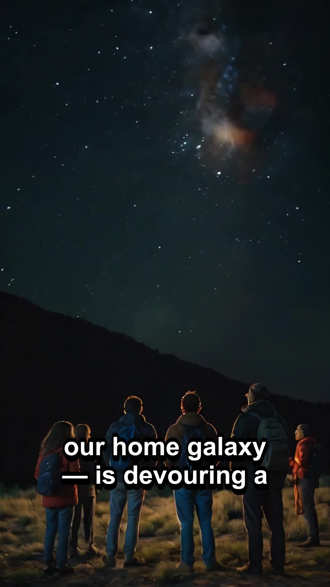 Cosmic Cannibalism Unveiled: Witness a Galaxy Devouring Its Neighbor!